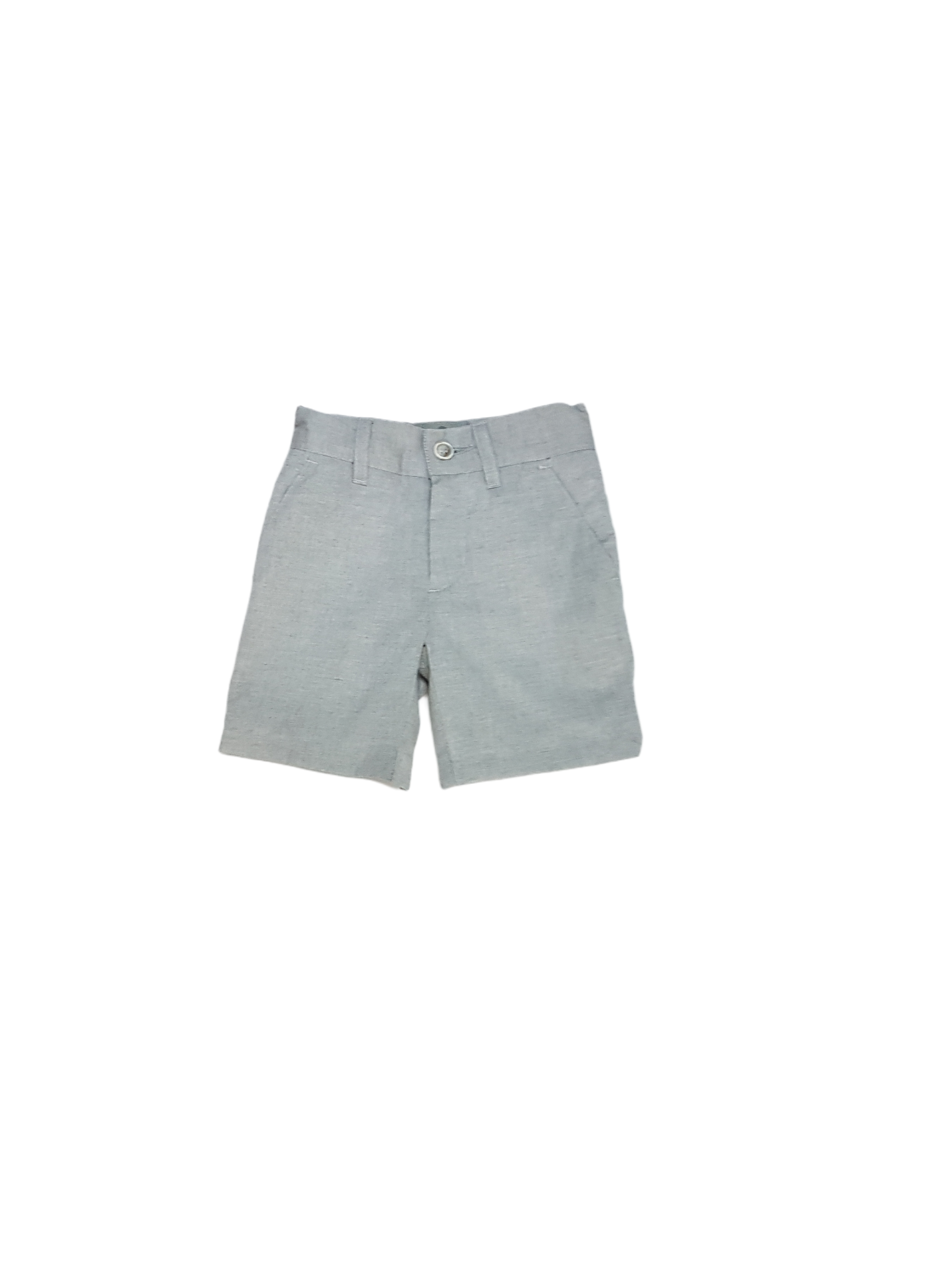 Pantalon corto gris fashion niño